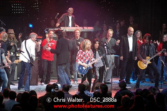 Photo of Alice Cooper Christmas Pudding 2005 for media use , reference; DSC_2888a,www.photofeatures.com