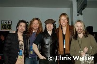 STYX at Alice Cooper's Christmas Pudding 2005 to benefit the Solid Rock Foundation  at the the Dodge Theatre in Phoenix, December 17th 2005.<br>
