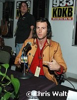 Roger Clyne at Alice Cooper's Christmas Pudding 2005 to benefit the Solid Rock Foundation  at the the Dodge Theatre in Phoenix, December 17th 2005.<br>