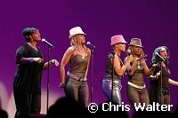 Katrina 18 singers<br>at Alice Cooper's Christmas Pudding show to benefit his Solid Rock Foundation for children, Dodge Theatre in Phoenix, December 17th 2005.<br>