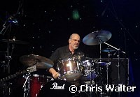 CTA Danny Seraphine<br>at Alice Cooper's Christmas Pudding show to benefit his Solid Rock Foundation for children, Dodge Theatre in Phoenix, December 17th 2005.<br>