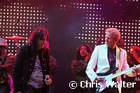 Alice Cooper and Don Felder<br>at Alice Cooper's Christmas Pudding show to benefit his Solid Rock Foundation for children, Dodge Theatre in Phoenix, December 17th 2005.<br>