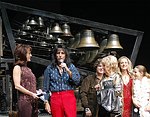 Cheryl and Alice Cooper and Family at Alice Cooper's Christmas Pudding show for his Solid Rock Foundation Charity at Dodge Theatre in Phoenix, Arizona, December 18th 2004. Photo by Chris Walter/Photofeatures.