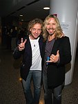 Jack Blades and Tommy Shaw of Damn Yankees. First appearance of Damn Yankees in 10 years. at Alice Cooper's Christmas Pudding show for his Solid Rock Foundation Charity at Dodge Theatre in Phoenix, Arizona, December 18th 2004. Photo by Chris Walter/Photofeatures.