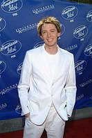 Clay Aiken (runner up)<br>at the finals of the second series of &quotAmerican Idol' at Universal Amphitheatre.