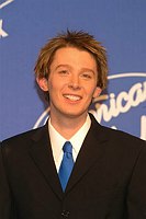 CLAY AIKEN (runner up)<br>at the finals of the second series of &quotAmerican Idol' at Universal Amphitheatre.