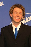 CLAY AIKEN (runner up)<br>at the finals of the second series of &quotAmerican Idol' at Universal Amphitheatre.