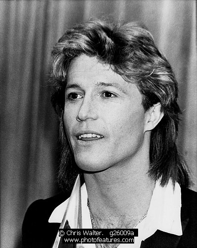 Photo of Andy Gibb by Chris Walter , reference; g26009a,www.photofeatures.com