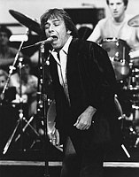 Photo of The Animals 1983 Eric Burdon on American Bandstand<br> Chris Walter<br>