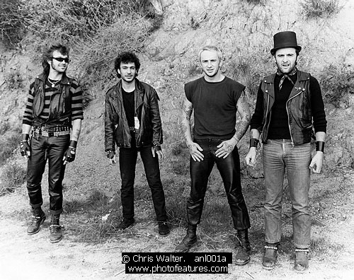 Photo of Anti-Nowhere League by Chris Walter , reference; anl001a,www.photofeatures.com