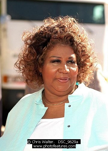 Photo of Aretha Franklin by Chris Walter , reference; DSC_9629a,www.photofeatures.com