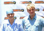 Aaron & Nick Carter at 102.7 KIIS-FM's 2002 Wango Tango