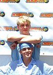 Aaron & Nick Carter at 102.7 KIIS-FM's 2002 Wango Tango