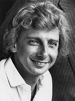 Photo of Barry Manilow 1980 at Hollywood Walk Of Fame Ceremony