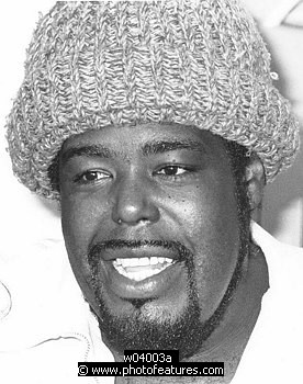 Photo of Barry White by Chris Walter , reference; w04003a,www.photofeatures.com
