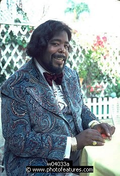 Photo of Barry White by Chris Walter , reference; w04033a,www.photofeatures.com