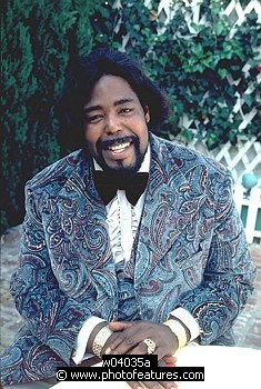 Photo of Barry White by Chris Walter , reference; w04035a,www.photofeatures.com