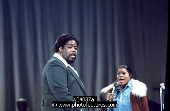 Photo of Barry White by Chris Walter , reference; w04037a,www.photofeatures.com