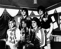 Photo of Bay City Rollers 1975 Alan Longmuir Eric Faulkner Les McKeown Stuart Wood and Derek Longmuir