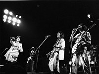 Photo of Bay City Rollers 1976 Les McKeown Eric Faulkner Stuart Wood and Ian Mitchell