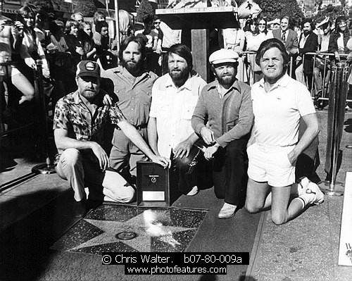 Photo of Beach Boys for media use , reference; b07-80-009a,www.photofeatures.com