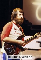 Photo of Beach Boys 1979 Brian Wilson on Midnight Special<br> Chris Walter<br>