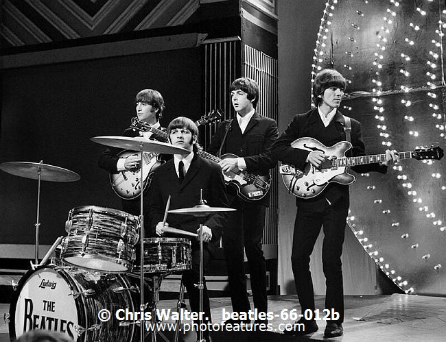 Photo of Beatles for media use , reference; beatles-66-012b,www.photofeatures.com