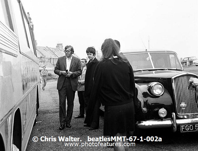 Photo of Beatles for media use , reference; beatlesMMT-67-1-002a,www.photofeatures.com