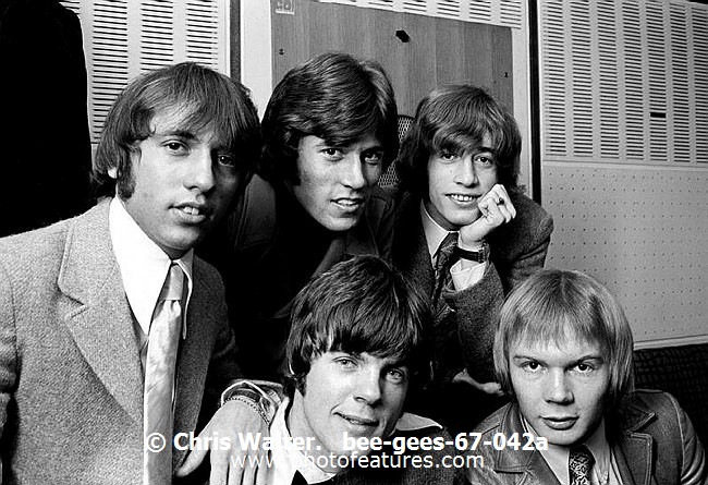 Photo of Bee Gees for media use , reference; bee-gees-67-042a,www.photofeatures.com