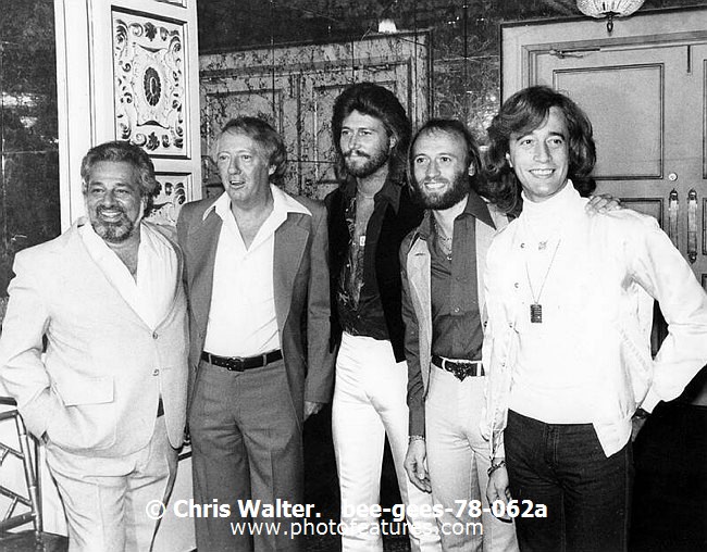 Photo of Bee Gees for media use , reference; bee-gees-78-062a,www.photofeatures.com