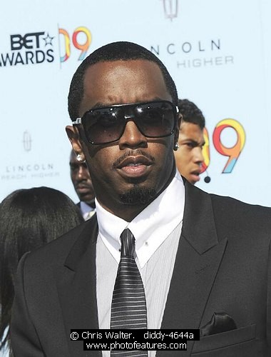 Photo of Sean 'P.Diddy" Combsat the 2009 BET Awards at the Shrine Auditorium in Los Angeles on June 28th 2009.<br>Photo by Chris Walter/Photofeatures , reference; diddy-4644a