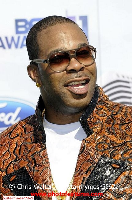 Photo of 2011 BET Awards for media use , reference; busta-rhymes-5562a,www.photofeatures.com