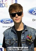 Justin Bieber arrives at the 2011 BET Awards at the Shrine Auditorium on June 26th, 2011 in Los Angeles, California