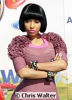 Nicki Minaj arrives at the 2011 BET Awards at the Shrine Auditorium on June 26th, 2011 in Los Angeles, California