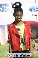 Willow Smith arrives at the 2011 BET Awards at the Shrine Auditorium on June 26th, 2011 in Los Angeles, California
