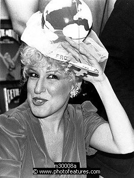Photo of Bette Midler by Chris Walter , reference; m30008a,www.photofeatures.com