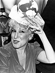 Photo of Bette Midler 1980 promoting book A View From A Broad<br> Chris Walter<br>