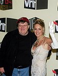Photo of Michael Moore and Sharon Stone<br>