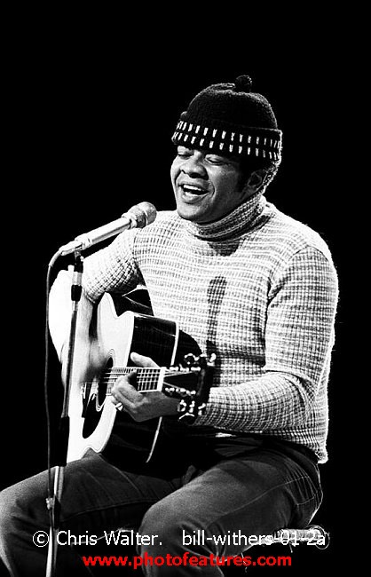 Photo of Bill Withers for media use , reference; bill-withers-01-2a,www.photofeatures.com