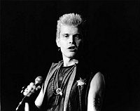 Photo of Billy Idol 1982<br> Chris Walter<br>