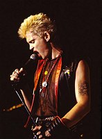 Photo of Billy Idol 1982<br> Chris Walter<br>