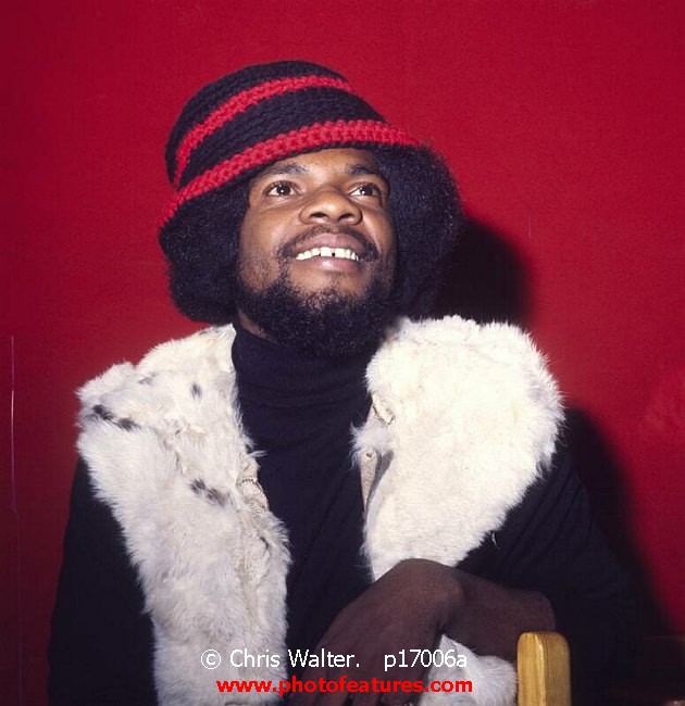 Photo of Billy Preston for media use , reference; p17006a,www.photofeatures.com