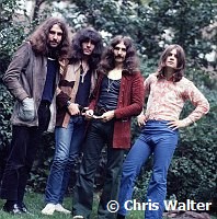 Black Sabbath 1970 Bill Ward, Tony Iommi, Geezer Butler and Ozzy Osbourne.<br> Chris Walter<br>