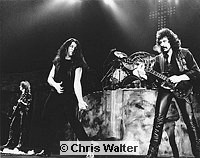 Photo of Black Sabbath 1984 with Ian Gillan<br> Chris Walter<br>