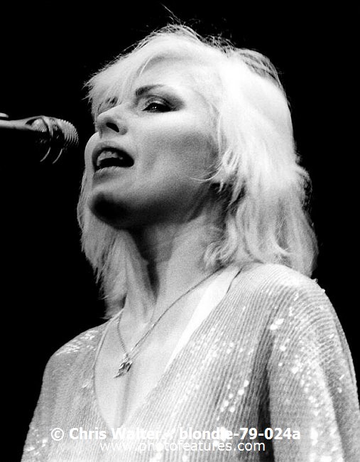 Photo of Blondie for media use , reference; blondie-79-024a,www.photofeatures.com