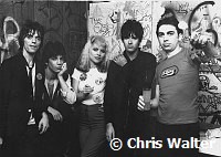 Blondie 1977 at Whisky A Go Go Frank Infante, Jimmy Destri, Debbie Harry, Clem Burke and Chris Stein