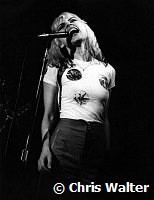 Blondie 1977 Debbie Harry at the Whisky A Go Go in Hollywood