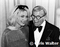 Blondie 1980 Debbie Harry and George Burns at the Grammys