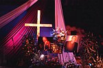 Photo of At The Bobby Hatfield Celebration Of Life. Bobby Hatfield of The Righteous Brothers was remembered by his singing Partner Bill Medley, His wife Linda, his children Vallyn, Dustin, Bobby Jr and Kalin, their band and hundreds of guests and fans at Mariners Church in Irvine, Ca...