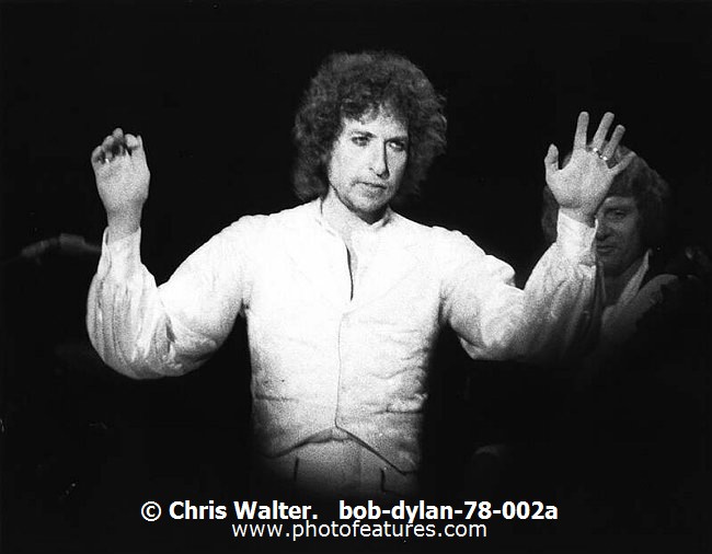 Photo of Bob Dylan for media use , reference; bob-dylan-78-002a,www.photofeatures.com